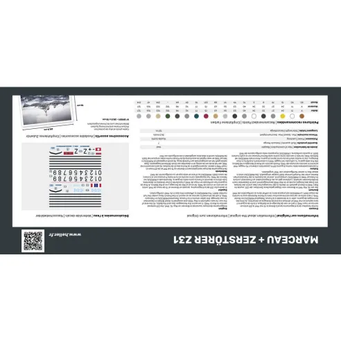 Maquettes bateaux Marceau + Zerstörer Z31 Twinset 1:400 - Heller 85009