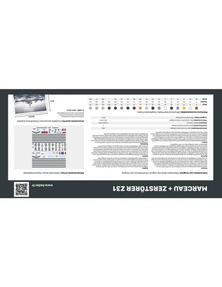 Maquettes bateaux Marceau + Zerstörer Z31 Twinset 1:400 - Heller 85009