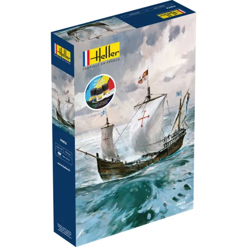 Pinta 1/75 - Maquette de bateau - Starter Kit - Heller 56816