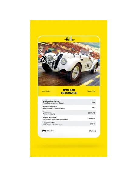 Maquette voiture 328 Endurance 1:24 - Heller 80782