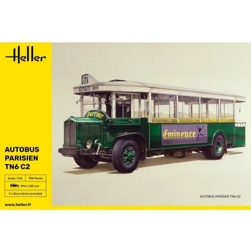 Maquette de voiture Autobus TN6 C2 1:24 - Heller 80789