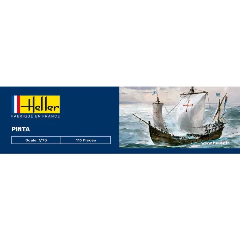 Pinta 1/75 - Maquette de bateau - Starter Kit - Heller 56816