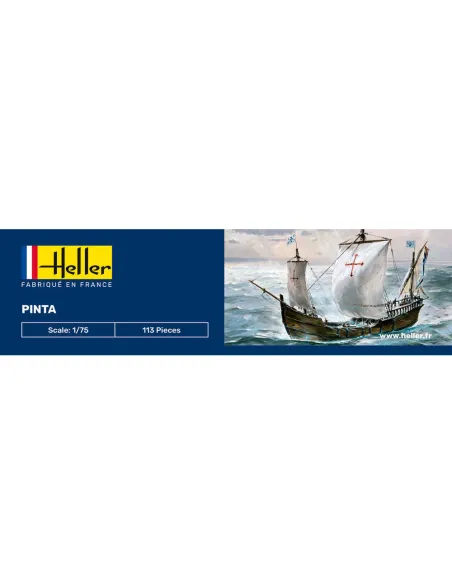 Pinta 1/75 - Maquette de bateau - Starter Kit - Heller 56816