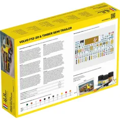 Maquette camion 20 & Timber Semi Trailer 1:32 - Heller 81704 2