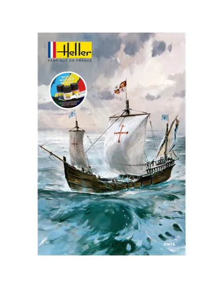 Pinta 1/75 - Maquette de bateau - Starter Kit - Heller 56816