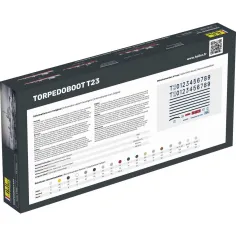 Maquette bateau Torpedoboot T23 1:400 - Starter Kit - Heller 57011 2