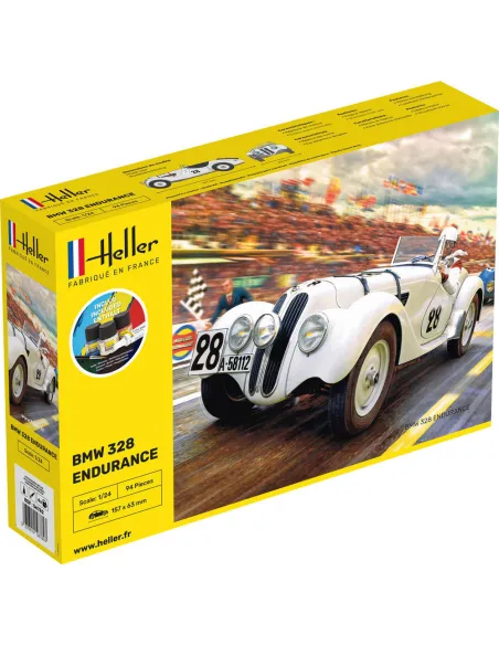 Maquette voiture 328 Endurance 1:24 - Starter Kit - Heller 56782