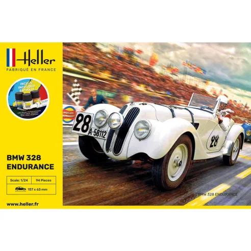 Maquette voiture 328 Endurance 1:24 - Starter Kit - Heller 56782