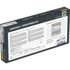 Maquettes bateaux Marceau + Zerstörer Z31 Twinset 1:400 - Starter Kit - Heller 55009 2