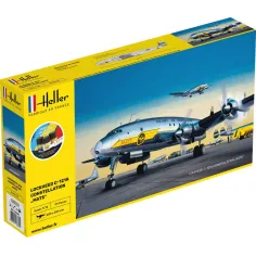 Maquette avion C-121A constellation "Mats" 1:72 - Starter Kit - Heller 56382