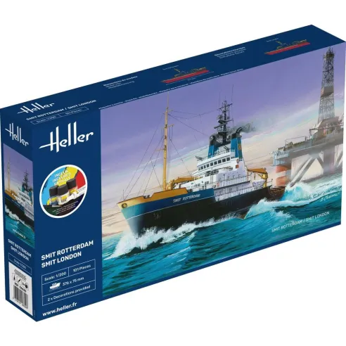 Maquette bateau Smit Rotterdam 1:200 - Starter Kit - Heller 56620