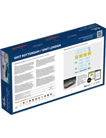Maquette bateau Smit Rotterdam 1:200 - Starter Kit - Heller 56620