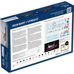 Maquettes bateaux Jean Bart + Utrecht Twinset 1:200 - Starter Kit - Heller 55602 2