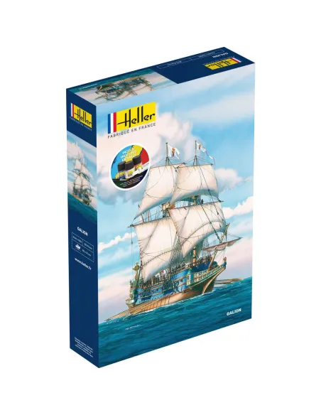 Maquette bateau Galion 1:200 - Starter Kit - Heller 56835