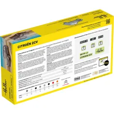 Maquette voiture Citroen 2 Cv 1:43 - Starter Kit - Heller 56175 2