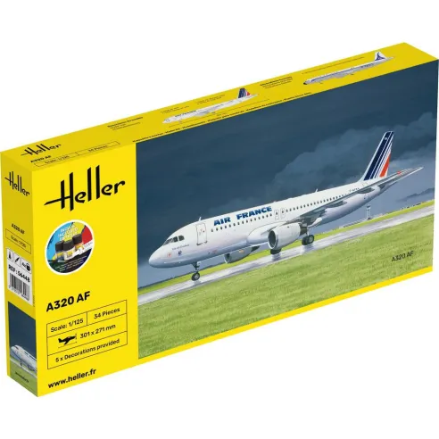 Maquette avion A-320 Af 1:125 - Starter Kit - Heller 56448