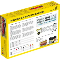 Maquette voiture 500 K Special Roadster 1:24 - Starter Kit - Heller 56710 2