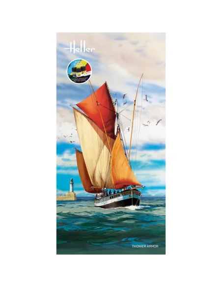 Thonier Armor 1/12 - Maquette de bateau - Starter Kit - Heller 56609 Thonier Armor 1/12 - Maquette de bateau - Starter Kit - Heller 56609