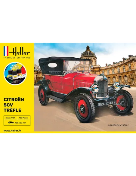 Maquette voiture Citroen Trefle 1:24 - Starter Kit - Heller 56702