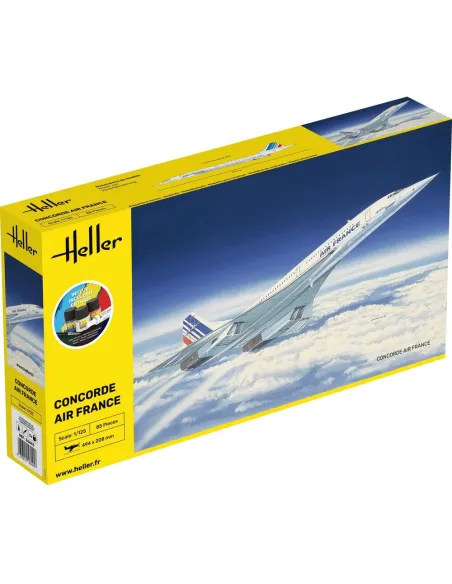 Maquette avion Concorde 1:125 - Starter Kit - Heller 56445