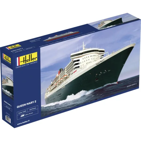 Maquette bateau Queen Mary 2 1:600 - Heller 80626