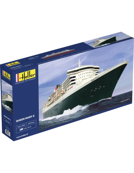 Maquette bateau Queen Mary 2 1:600 - Heller 80626