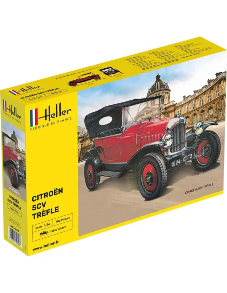 Maquette voiture Citroen Trefle 1:24 - Heller 80702