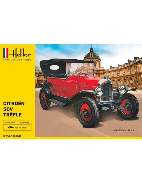 Maquette voiture Citroen Trefle 1:24 - Heller 80702