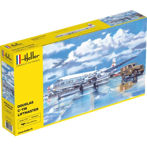 Maquette avion 118 Liftmaster 1:72 - Heller 80317