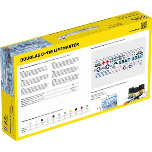 Maquette avion 118 Liftmaster 1:72 - Heller 80317