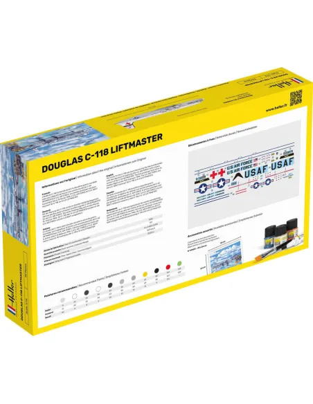 Maquette avion 118 Liftmaster 1:72 - Heller 80317