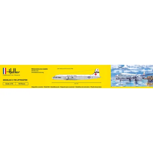 Maquette avion 118 Liftmaster 1:72 - Heller 80317