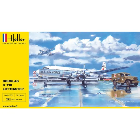 Maquette avion 118 Liftmaster 1:72 - Heller 80317