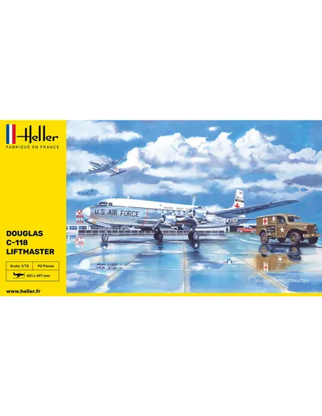 Maquette avion 118 Liftmaster 1:72 - Heller 80317