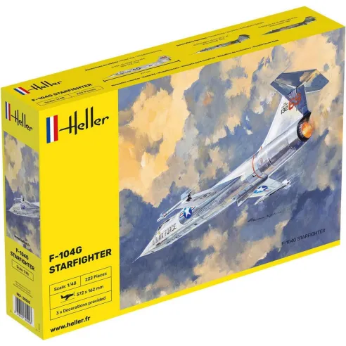 Maquette avion 104G Starfighter 1:48 - Heller 30520