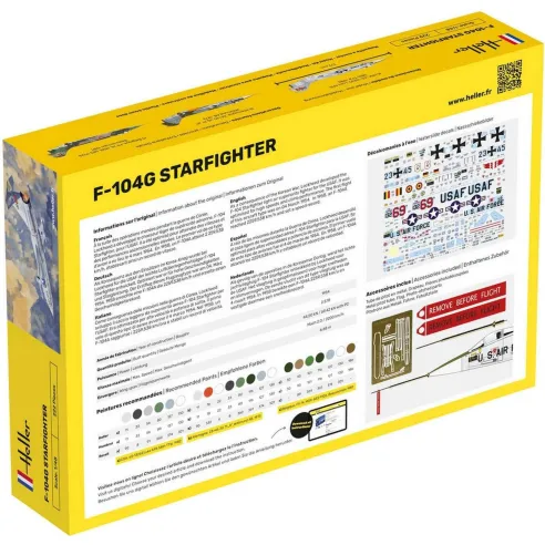 Maquette avion 104G Starfighter 1:48 - Heller 30520