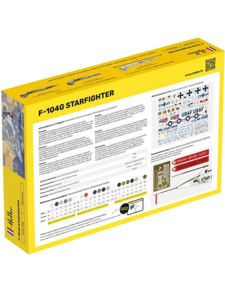 Maquette avion 104G Starfighter 1:48 - Heller 30520