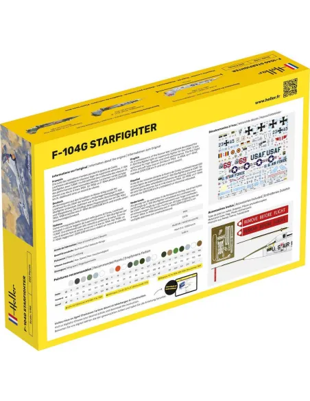 Maquette avion 104G Starfighter 1:48 - Heller 30520