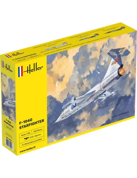 Maquette avion 104G Starfighter 1:48 - Heller 30520