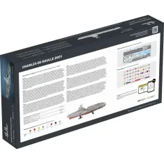 Maquette bateau Charles de Gaulle 1:400 - Heller 81072 2