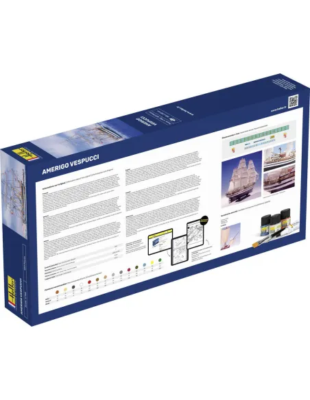 Maquette bateau Amerigo Vespucci 1:150 - Heller 80807
