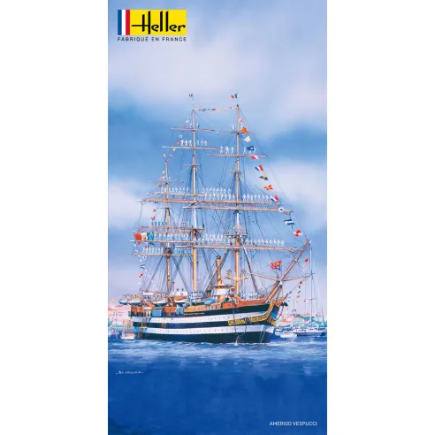 Maquette bateau Amerigo Vespucci 1:150 - Heller 80807