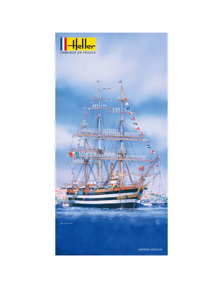 Maquette bateau Amerigo Vespucci 1:150 - Heller 80807