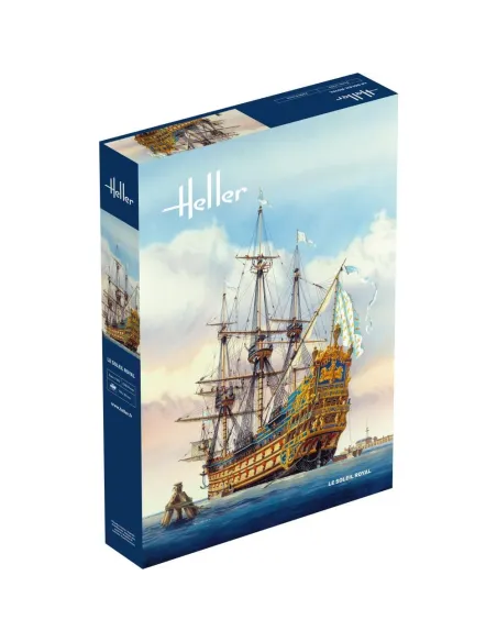 Maquette bateau Soleil Royal 1:100 - Heller 80899 Maquette bateau Soleil Royal 1:100 - Heller 80899
