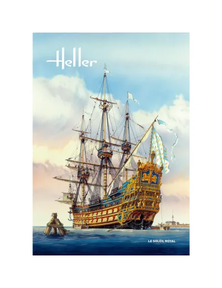 Maquette bateau Soleil Royal 1:100 - Heller 80899 Maquette bateau Soleil Royal 1:100 - Heller 80899