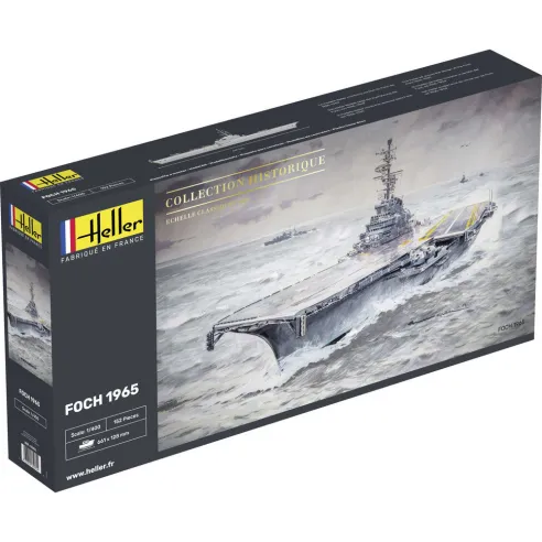 Maquette de bateau Foch 1:400 - Heller 81071