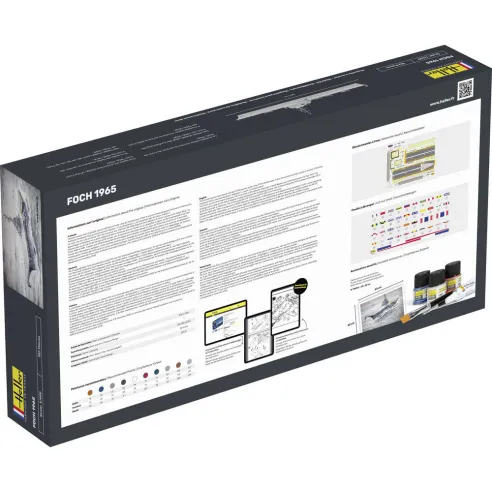 Maquette de bateau Foch 1:400 - Heller 81071