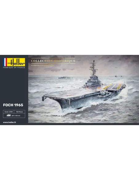Maquette de bateau Foch 1:400 - Heller 81071 Maquette de bateau Foch 1:400 - Heller 81071