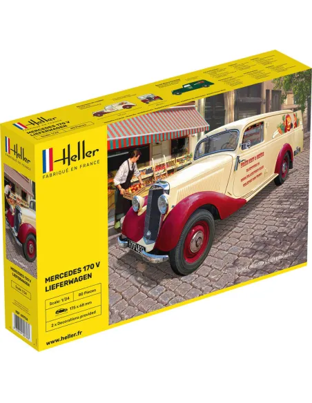 Maquette voiture Mb 170 Lieferwagen 1:24 - Heller 80736