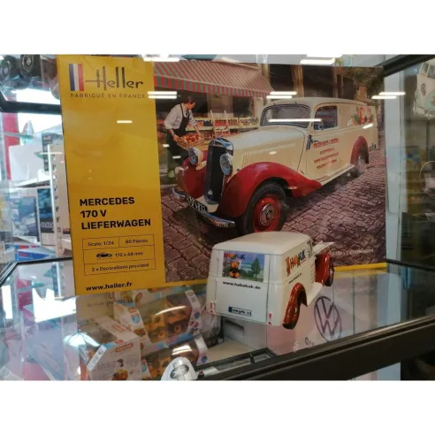 Maquette voiture Mb 170 Lieferwagen 1:24 - Heller 80736